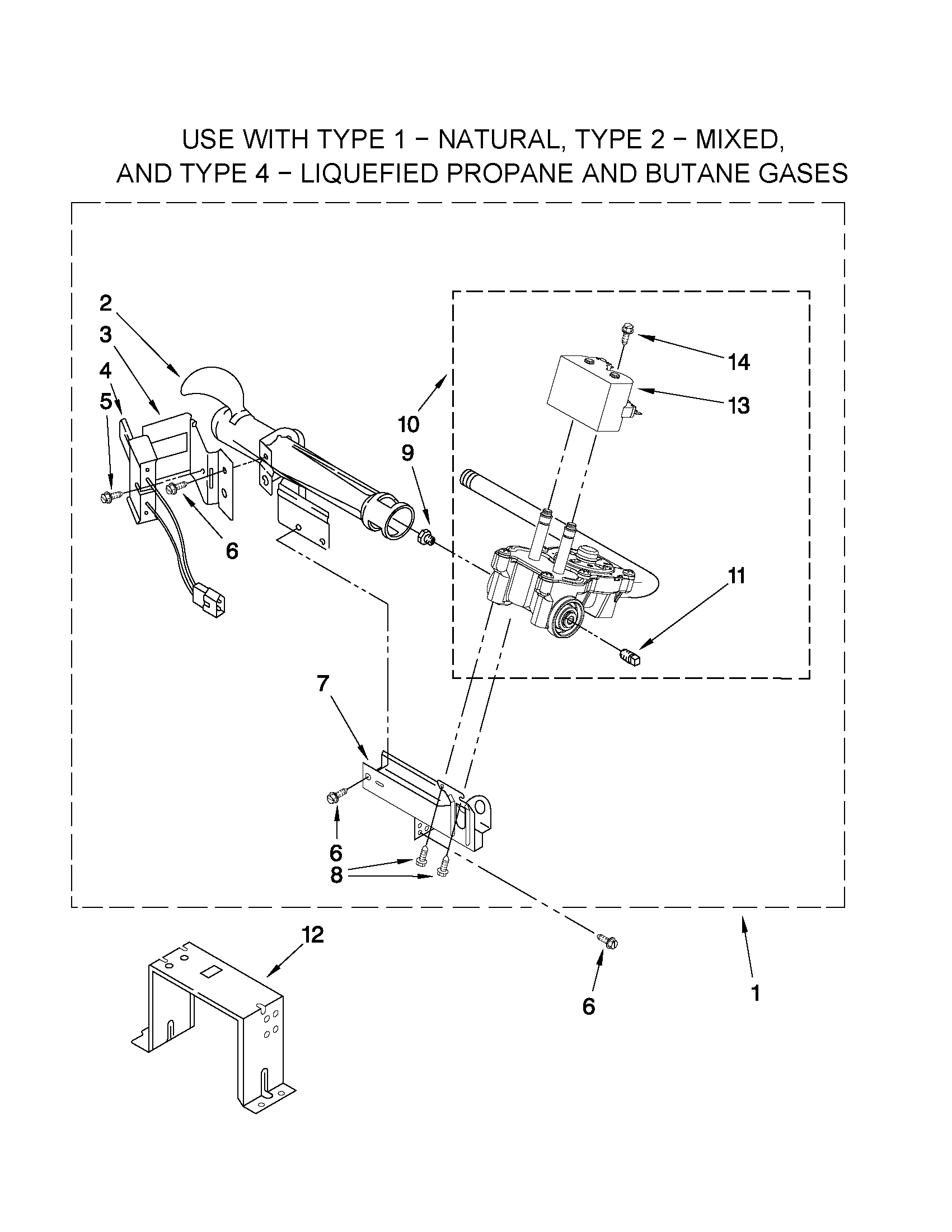 8557891 burner assembly