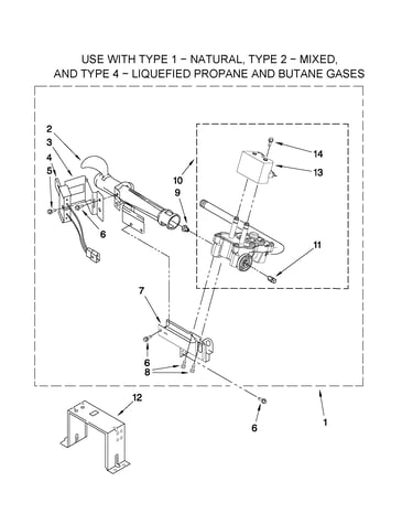 8557891 burner assembly