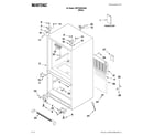 Maytag MFF2258VEW5 cabinet parts diagram