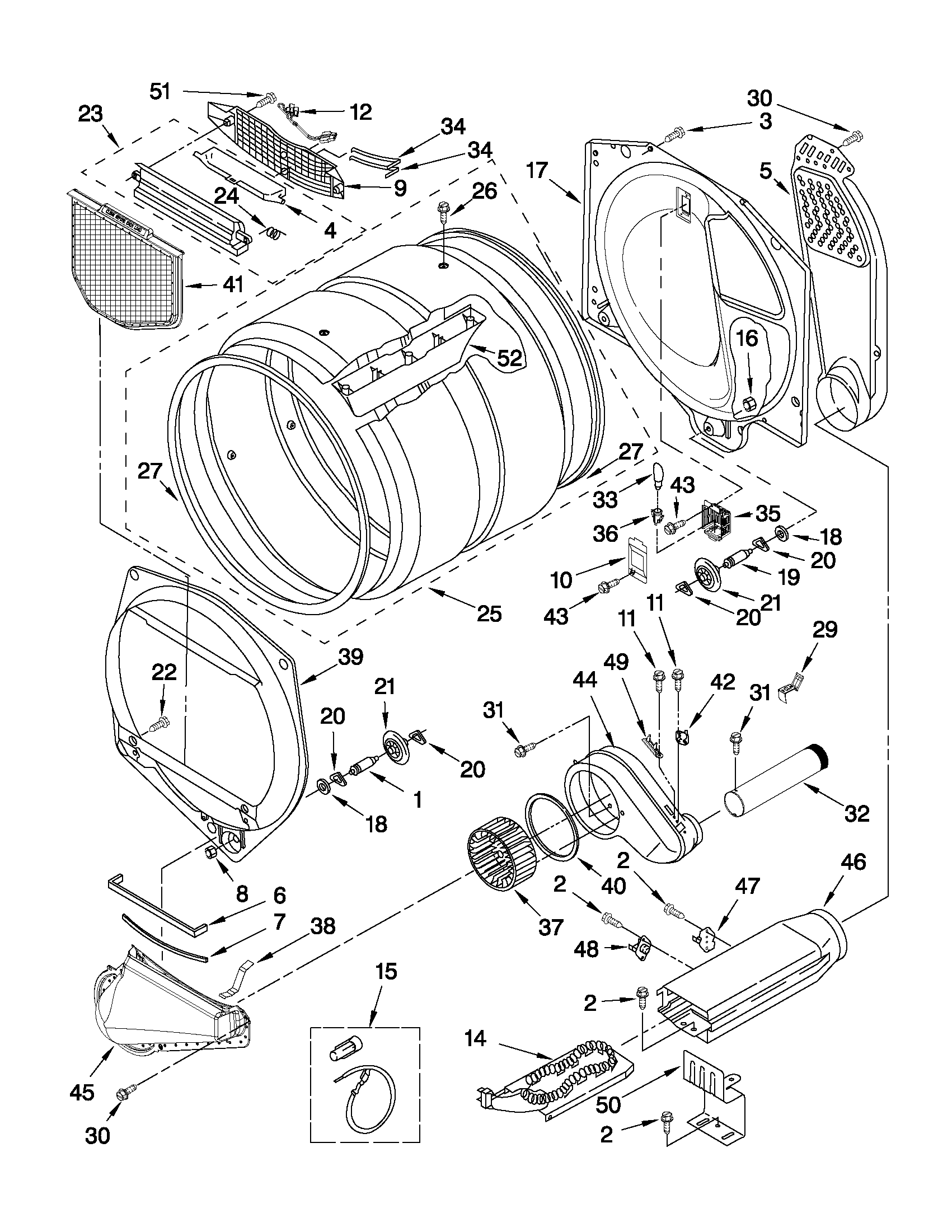 Bulkhead parts