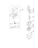 Motor and ice container parts