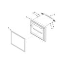 Freezer door parts