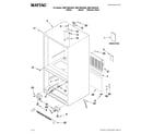 Maytag MBF1958XEB4 cabinet parts diagram
