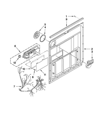 Inner door parts