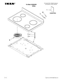 Cooktop parts