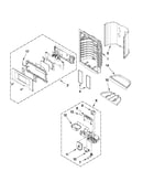 Dispenser front parts