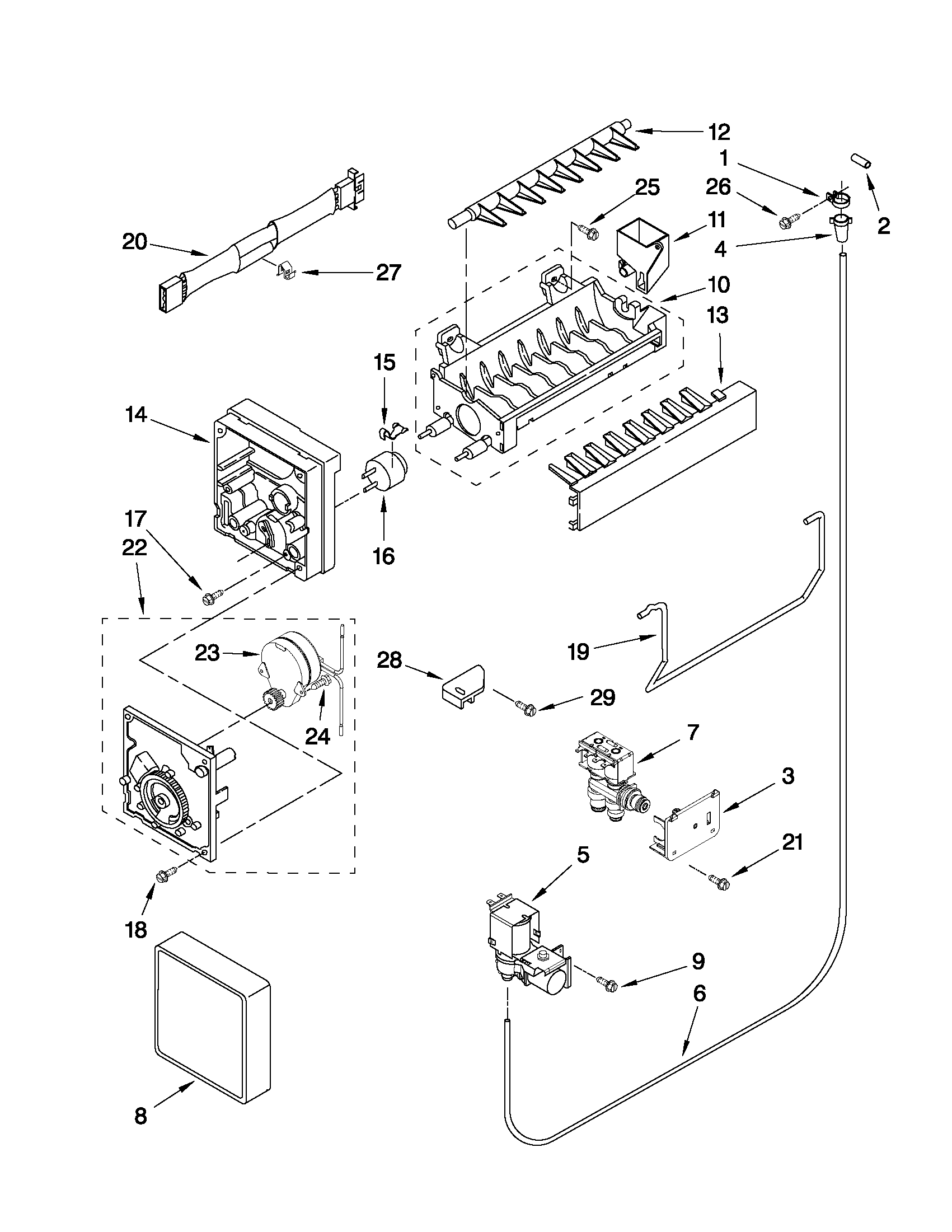 ICEMAKER PARTS