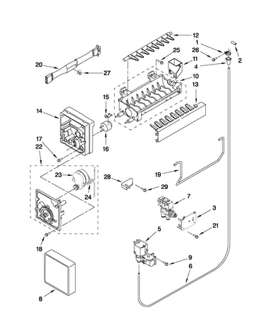 Icemaker parts