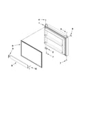 Freezer door parts
