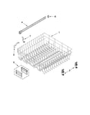 Upper rack and track parts