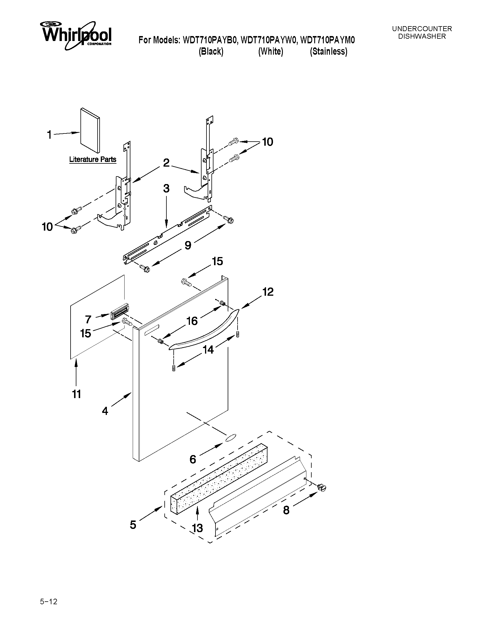 Door and panel parts
