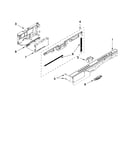 Control panel and latch parts