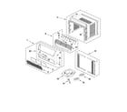 Whirlpool W5WCE065YW0 cabinet parts diagram