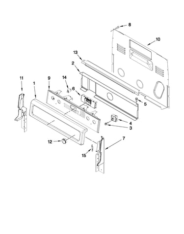 Control panel parts