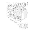 Whirlpool WED5700AC0 cabinet parts diagram