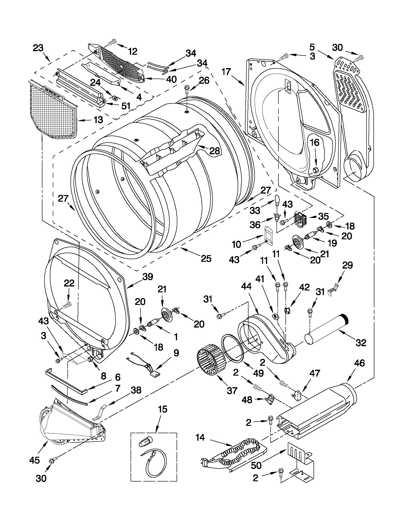 Bulkhead parts