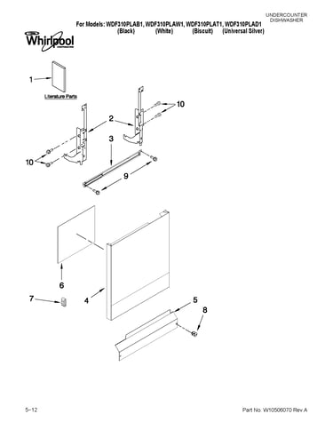 Door and panel parts