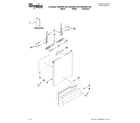 Whirlpool WDF530PLYB3 door and panel parts diagram