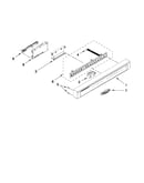 Control panel and latch parts