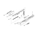 Control panel and latch parts
