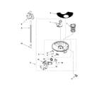 Whirlpool WDT710PAYW3 pump and motor parts diagram