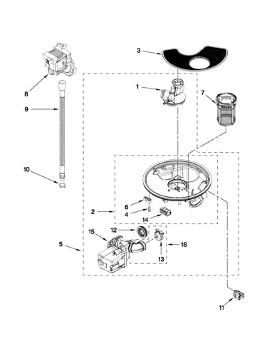 Pump and motor parts