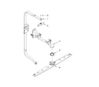 Whirlpool WDT710PAYM3 upper wash and rinse parts diagram