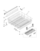 Upper rack and track parts