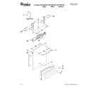 Whirlpool WDT790SAYB1 door and panel parts diagram