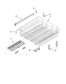 Upper rack and track parts