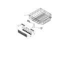 Whirlpool WDT790SAYB1 lower rack parts diagram