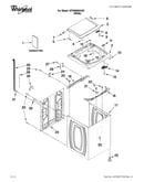 Top and cabinet parts