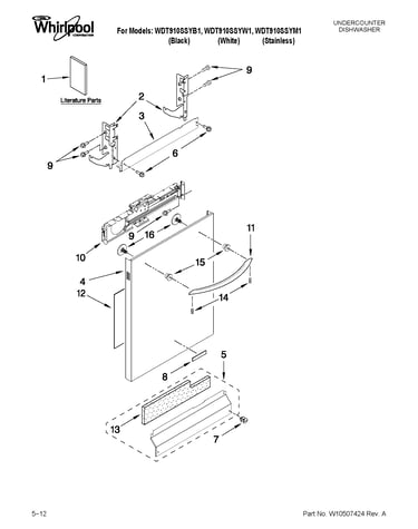 Door and panel parts