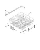 Upper rack and track parts