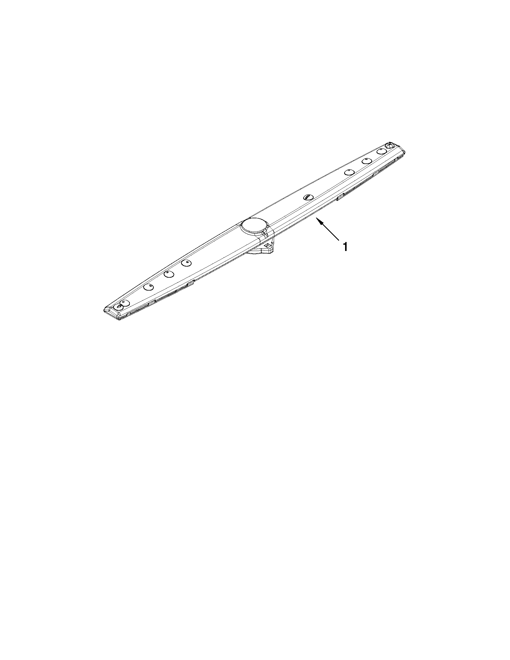 Lower washarm parts