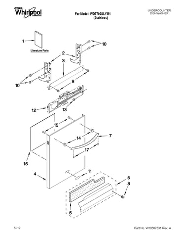 Door and panel parts