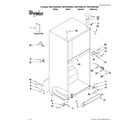 Whirlpool WRT579SMYF01 cabinet parts diagram