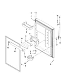 Refrigerator door parts