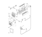 Whirlpool WRT579SMYW01 icemaker parts diagram