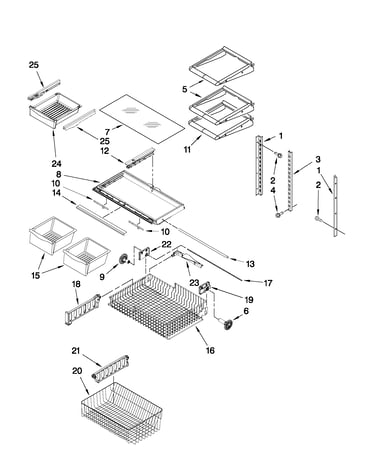 Shelf parts