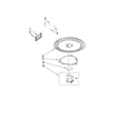 Amana AMV1160VAS1 turntable parts diagram