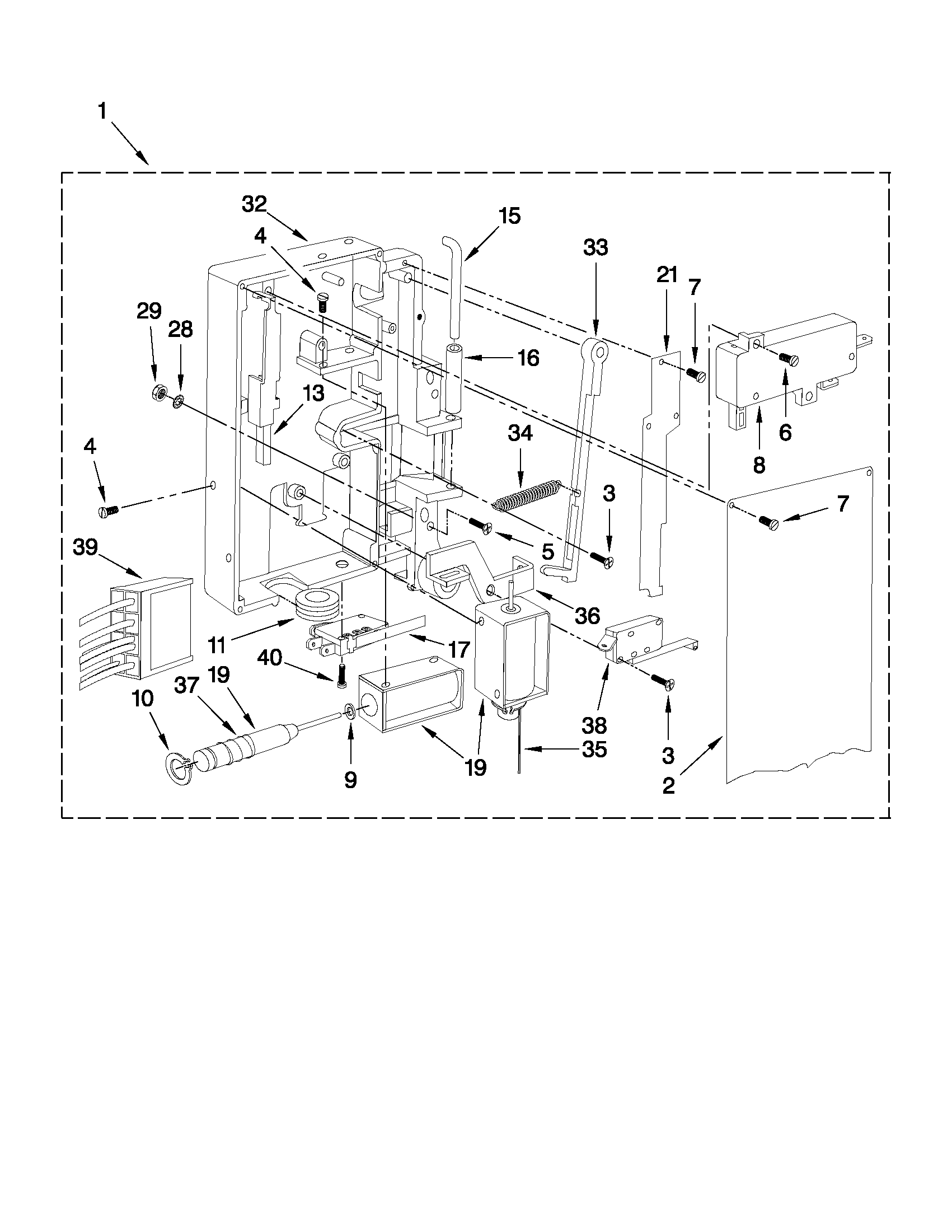 Door lock parts