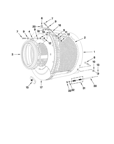 Tub and drum parts