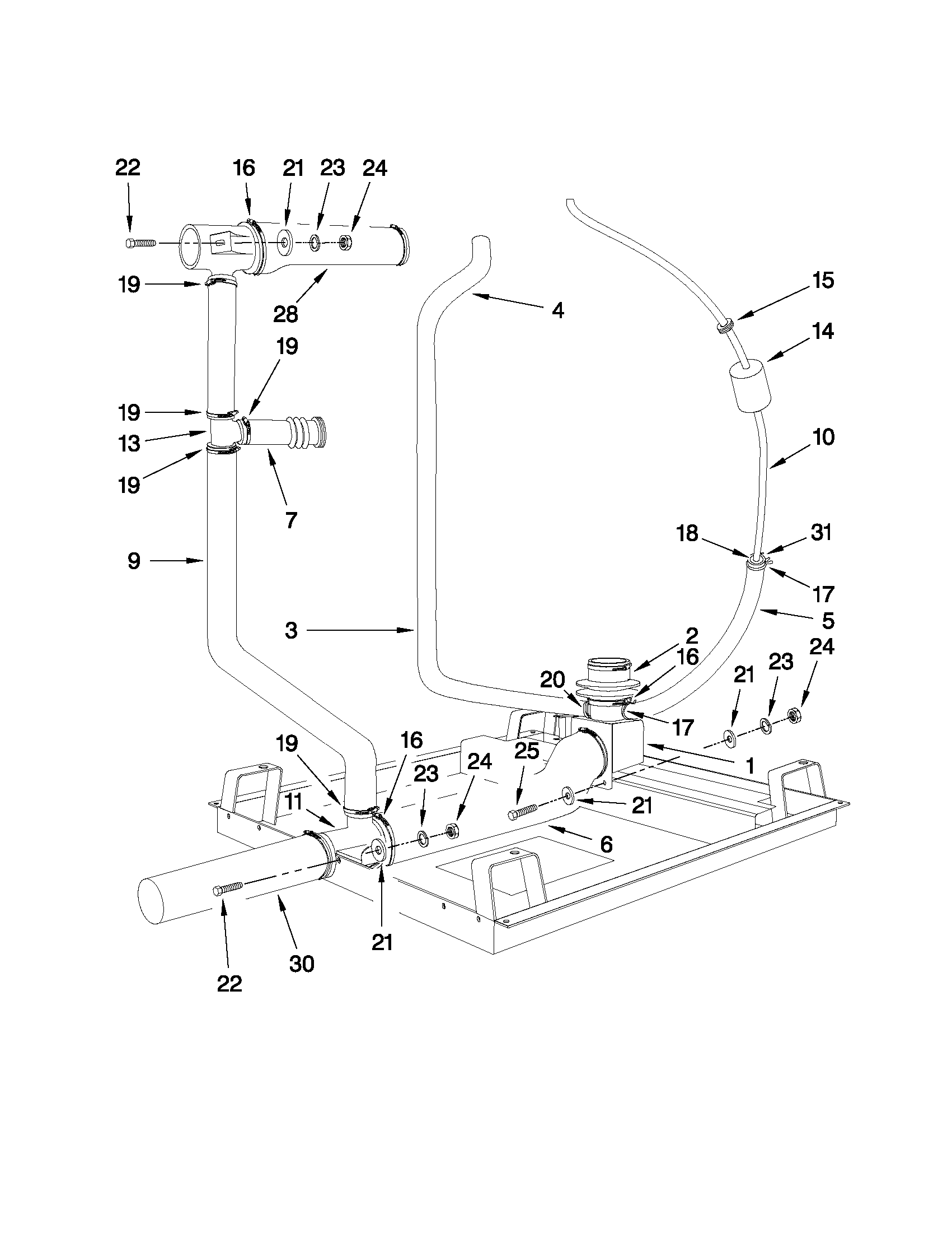 DRAIN SYSTEM PARTS