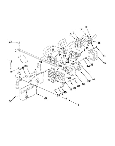 Rear panel parts