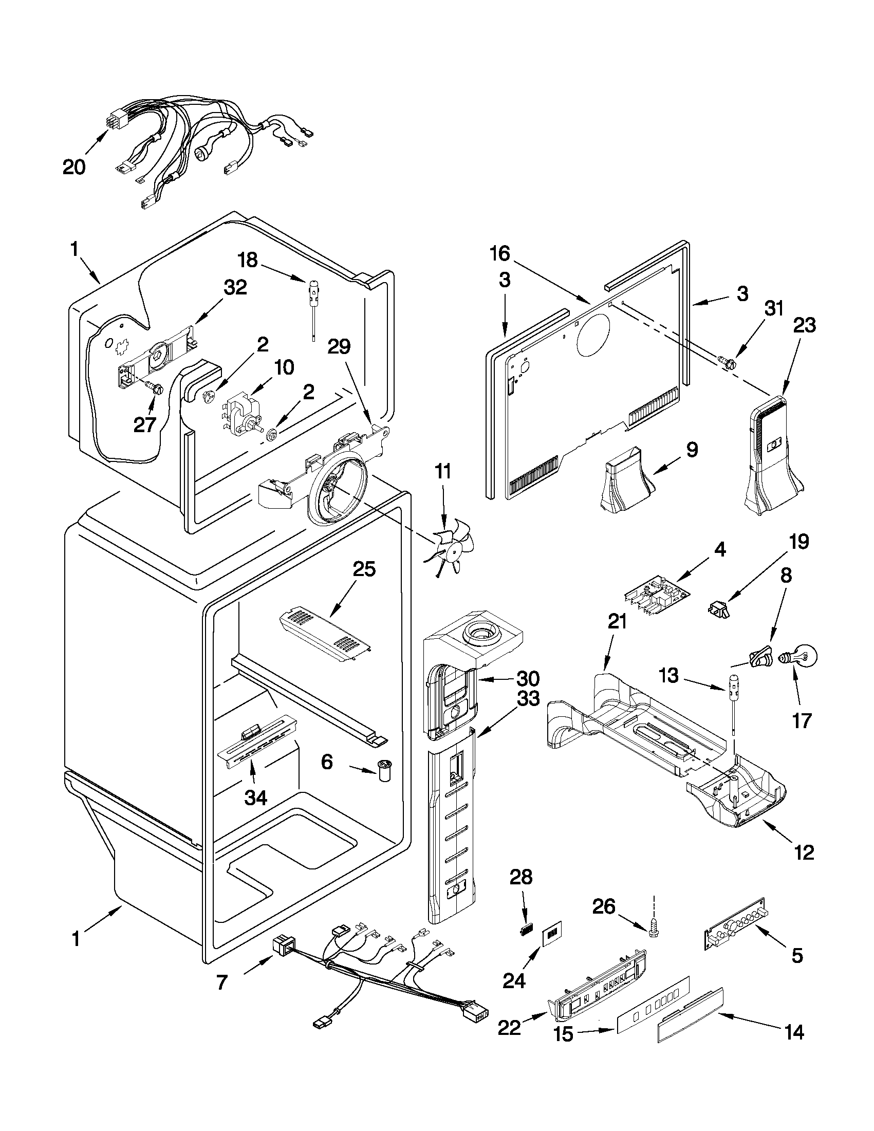 Liner parts