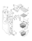 Freezer liner parts