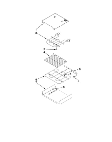 Internal oven parts