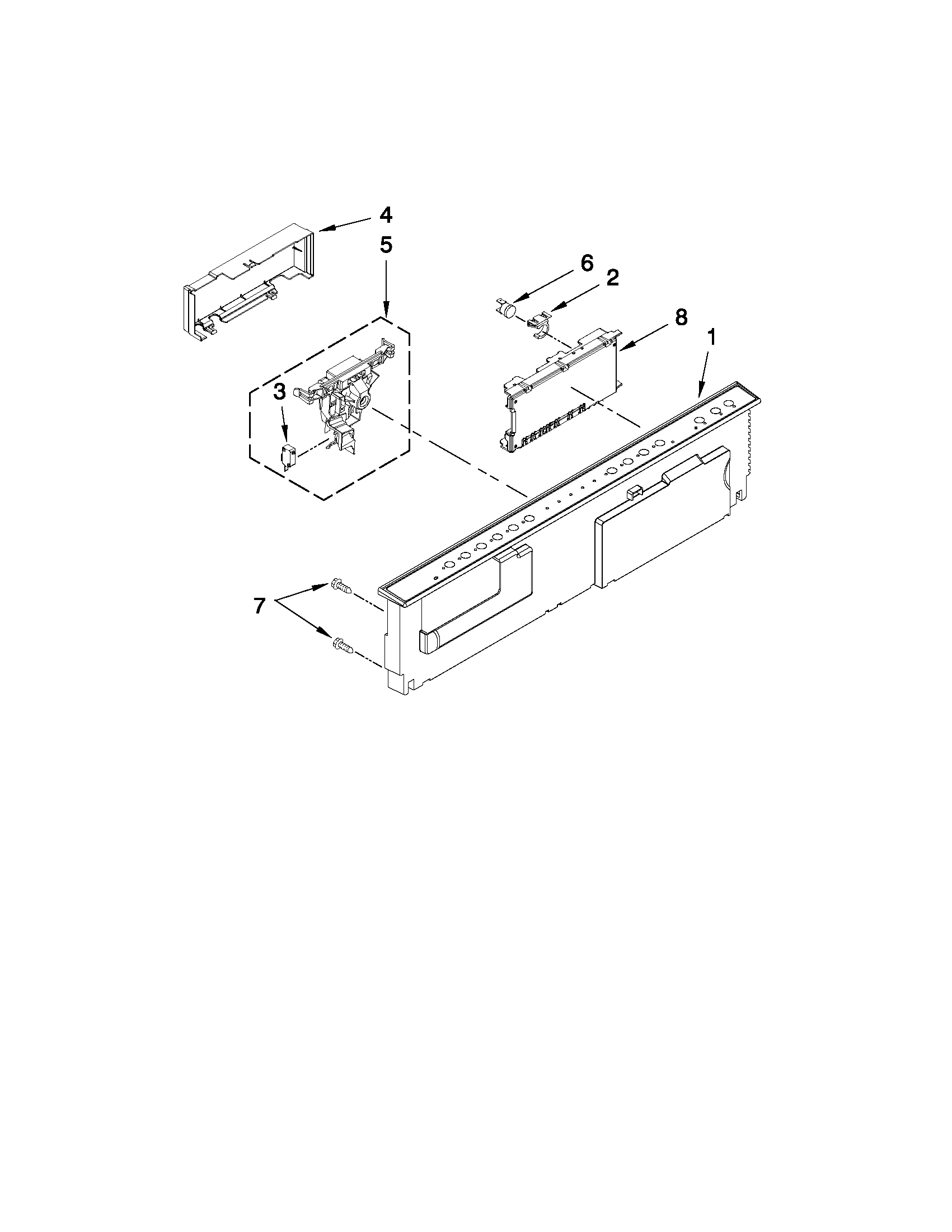 Control panel parts