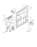 Door and latch parts